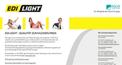 Desktop Screenshot of edi-light.com